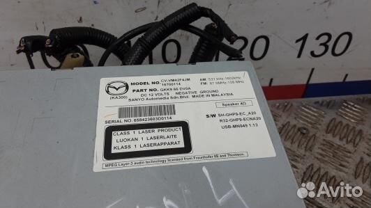 Магнитола mazda 6 GJ (EDN04I401)