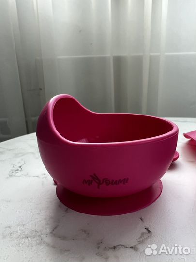 Силиконовая детская посуда