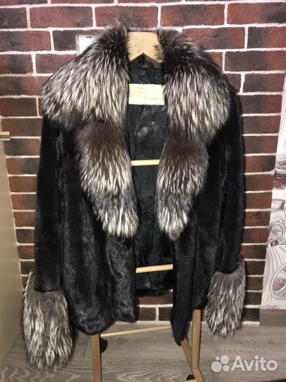 Полушубок автоледи норковый
