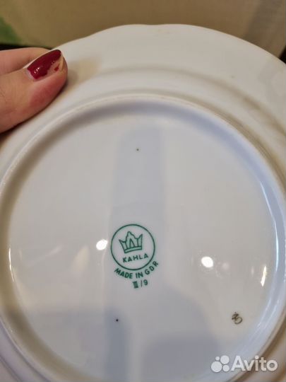 Тарелки производства kahla (Германия)