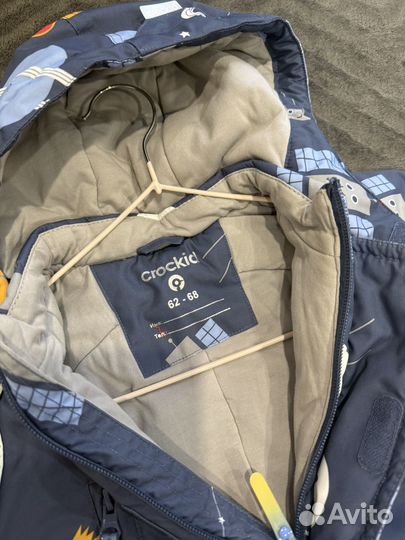 Комбинезон демисезонный crocid 62-68