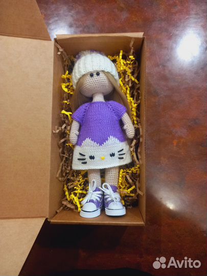 Вязаная малышка