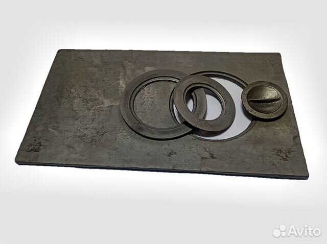 Печное чугунное литье для очага