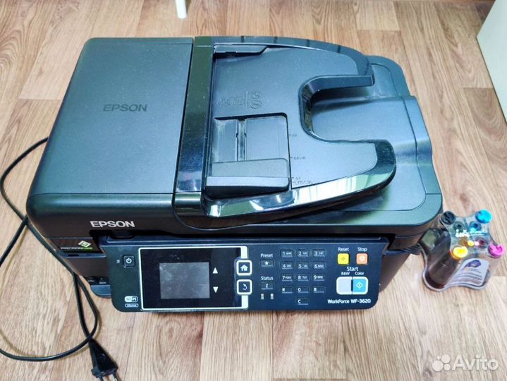 Мфу Epson WF-3620 (с снпч)
