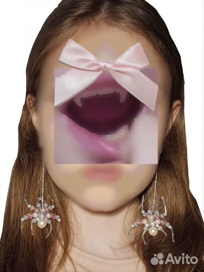 Серьги из бисера