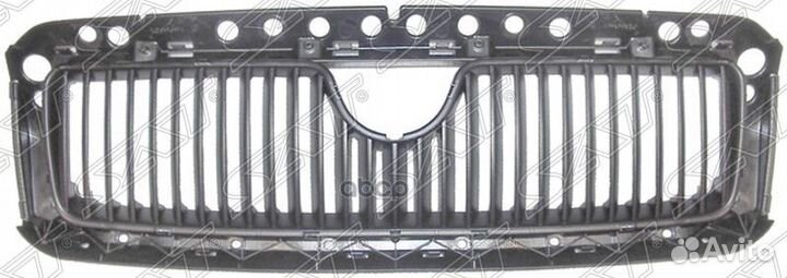 Решетка радиатора skoda octavia II 00-10 внутре