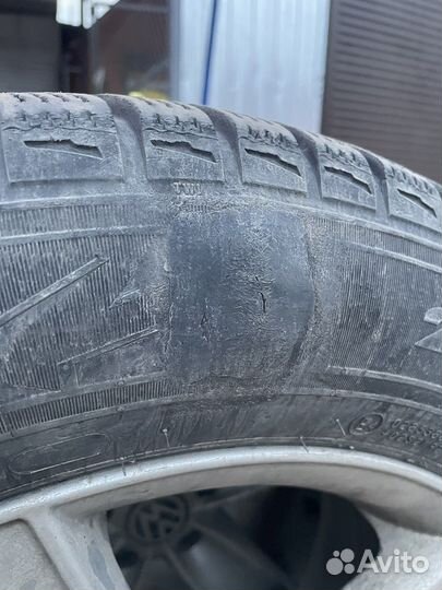 Литые диски r16 с резиной зимней nokian tyres