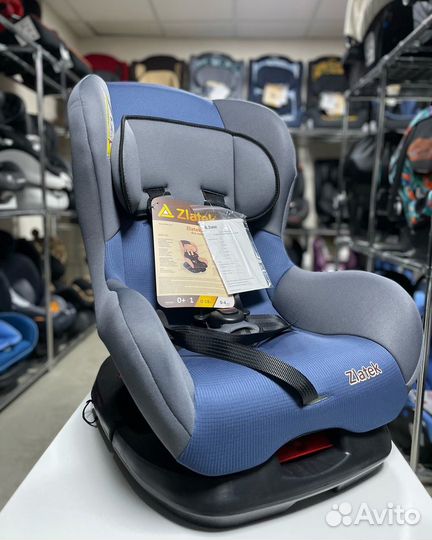Автокресло детские zlatek «Galleon» синий 0-18кг
