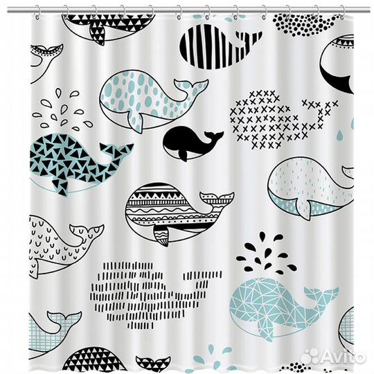 Шторка для ванны Fixsen Design Flux FX-2511 180х2