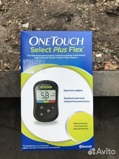 Глюкометр one touch select plus/flex/ verio