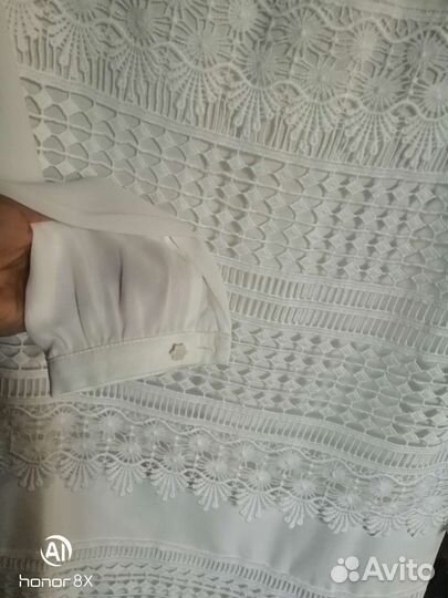 Белое вечернее платье 44 46