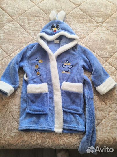 Детский махровый халат