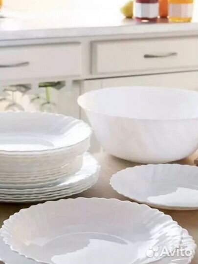 Столовый сервиз Luminarc feston white 26 предметов