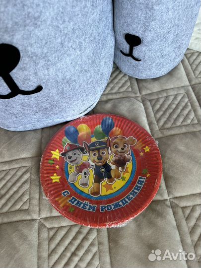 Одноразовая посуда щенячий патруль