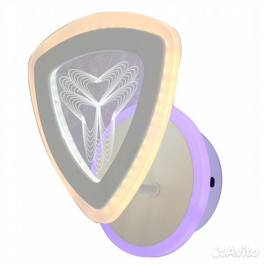 Бра светодиодное J-light Sierra LED 26Вт+12Вт белы