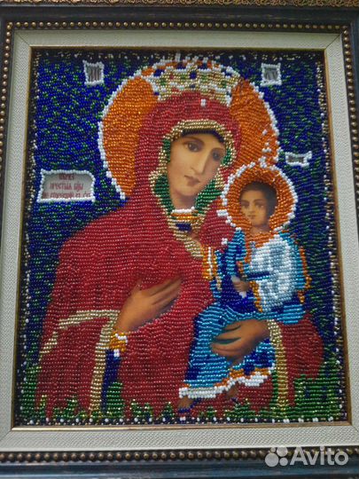 Иконы вышитые бисером