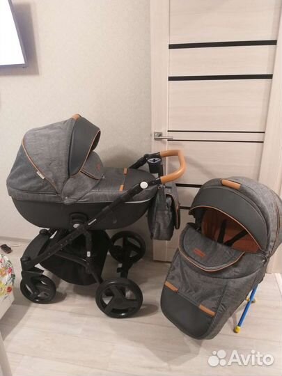 Коляска 2 в 1 adamex Bebe-Mobile Ravenna Standart
