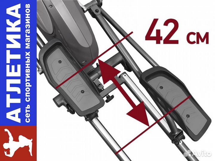 Эллиптический тренажер F808 CF