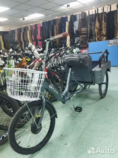 Велосипед трёхколёсный для взрослых