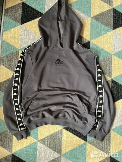 Кофту kappa серая