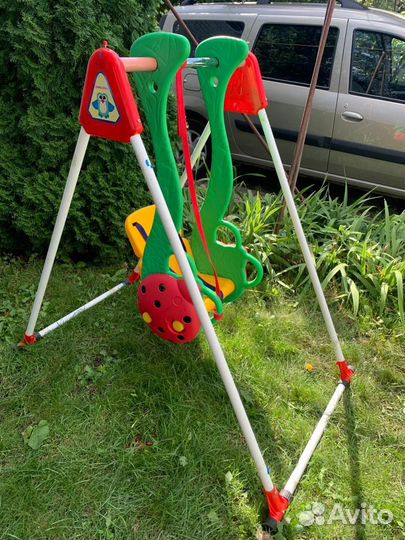 Детские качели напольные