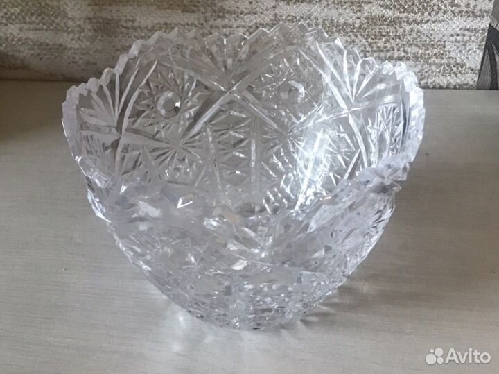 Хрустальный салатник
