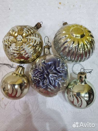 Елочные игрушки СССР