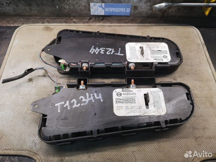 Подушка в сиденье левая Кашкай Навара Пасфаиндер