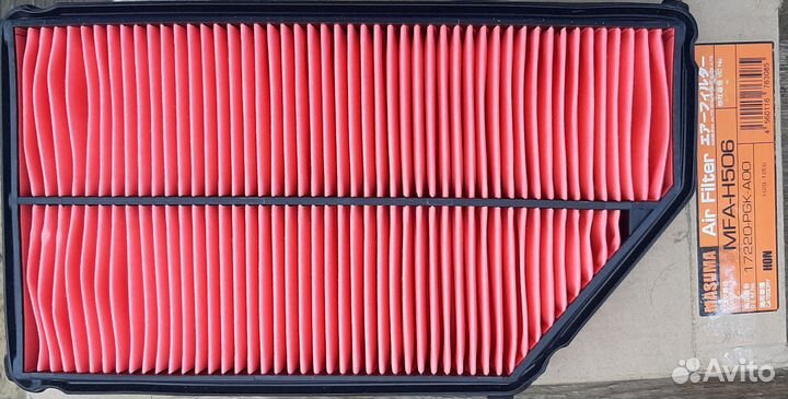 Honda воздушный фильтр