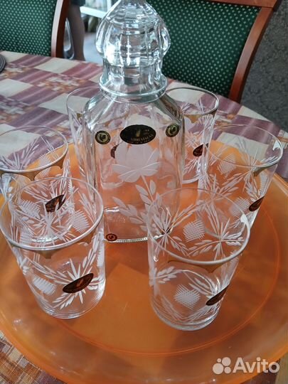 Графин со стаканами СССР