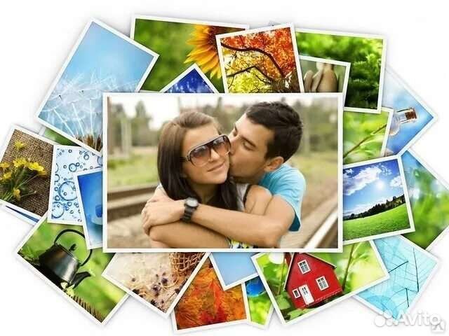 Печать фотографий 10x15, формата А4, листовки