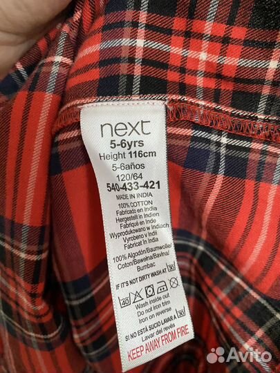 Платье next 116