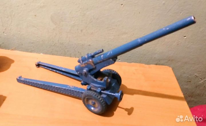 Игрушка пушка СССР