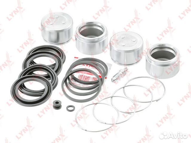 Ремкомплект тормозного суппорта с поршнем переднег