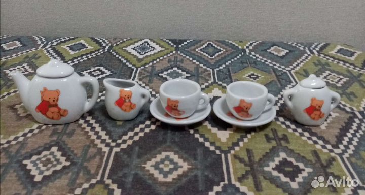 Кукольный чайный сервиз
