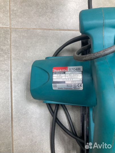 Циркулярная пила makita 5704r