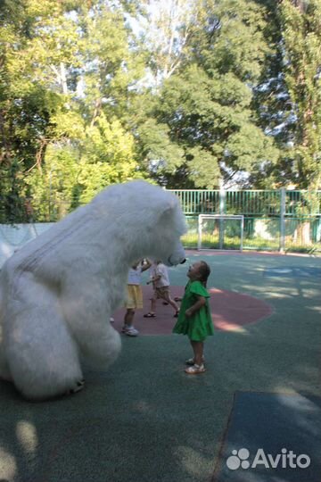 Белый мишка поздравление