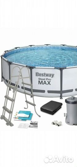 Новый В упаковке каркасный 427на107см.13690