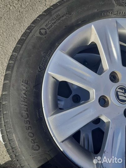 Колеса в сборе r15 летние