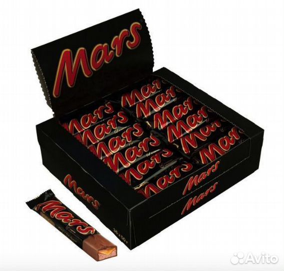 Шоколадный батончик Mars 50 г