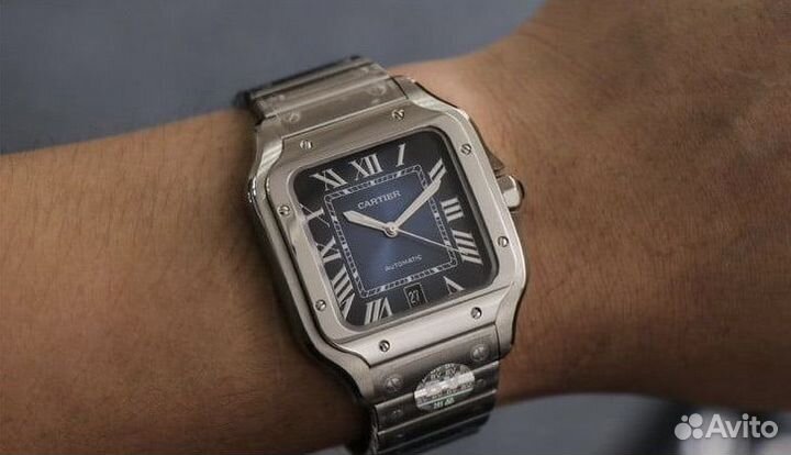 Часы Cartier Santos DE Cartier Date Automatic