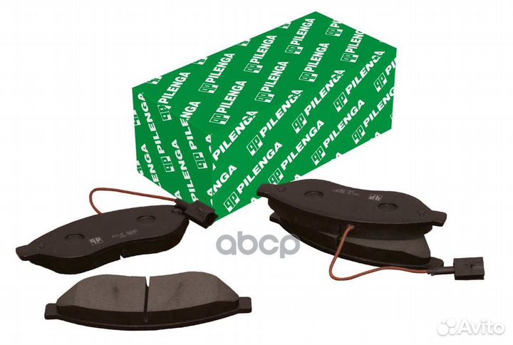 Колодки тормозные дисковые с датчиком перед, п