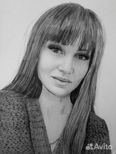 Портреты по фото акварель масло карандаш