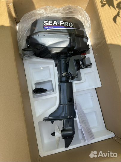 Лодочный мотор sea-pro 5s (ямаха) новый гарантия