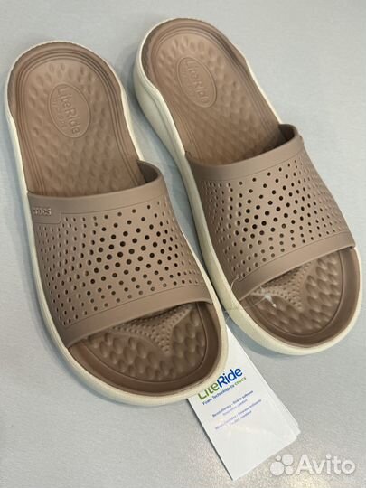 Crocs Lite Ride шлепанцы оригинал М7-W9/EUR39-40