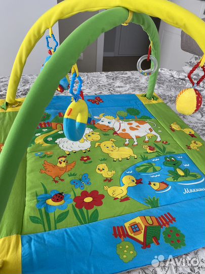 Развивающий коврик Мякиши