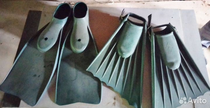 Ласты с маской Киев СССР