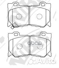 Комплект тормозных колодок, дисковый тормоз PN0