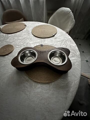 Миски для кошек, собак на подставке