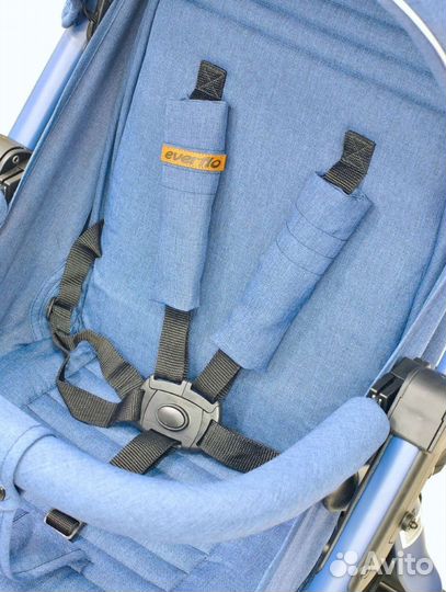 Коляска прогулочная Everflo Walker E-480 Jeans